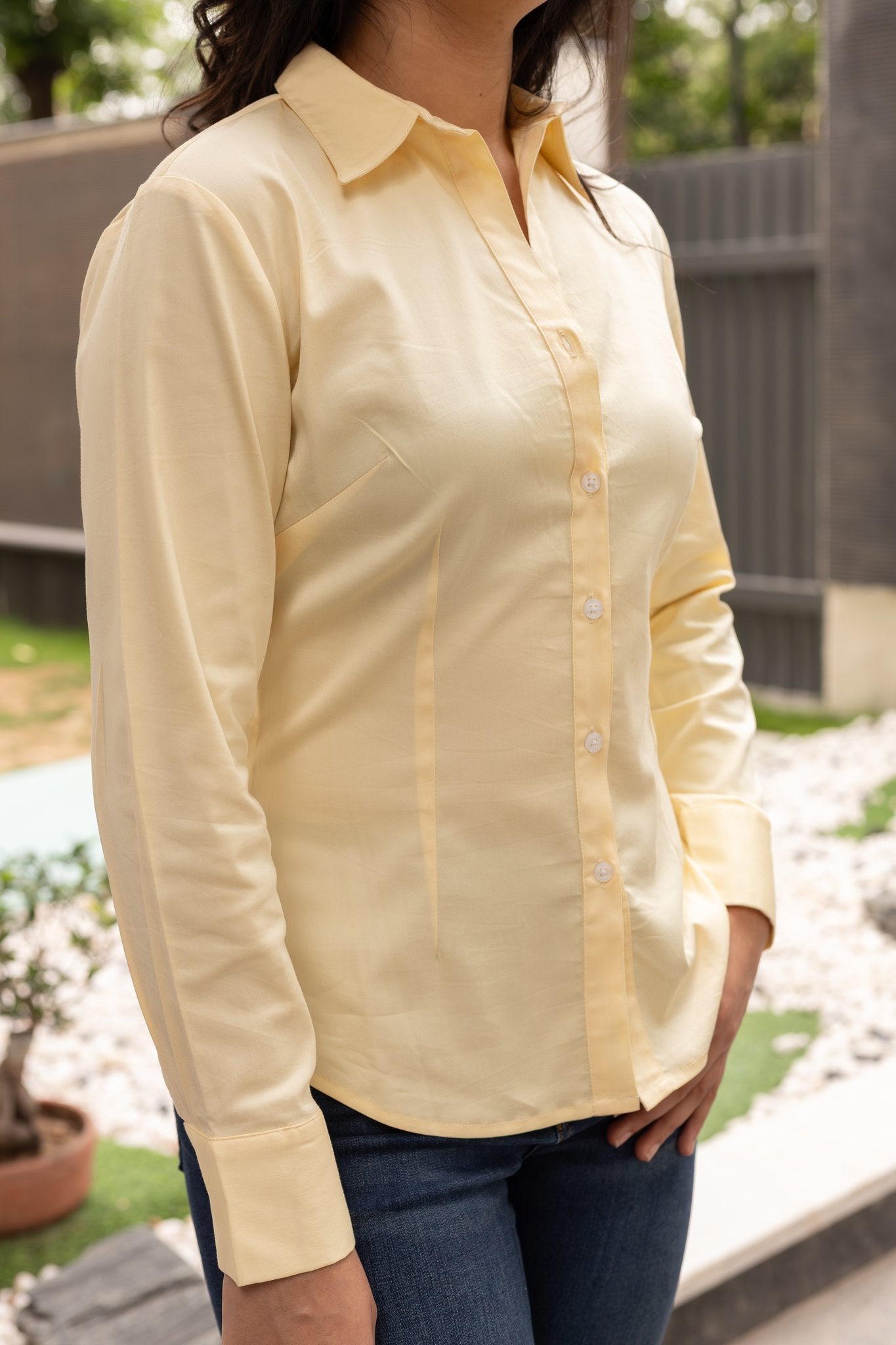 Fine Shyt Fitted Stretchy Shirt