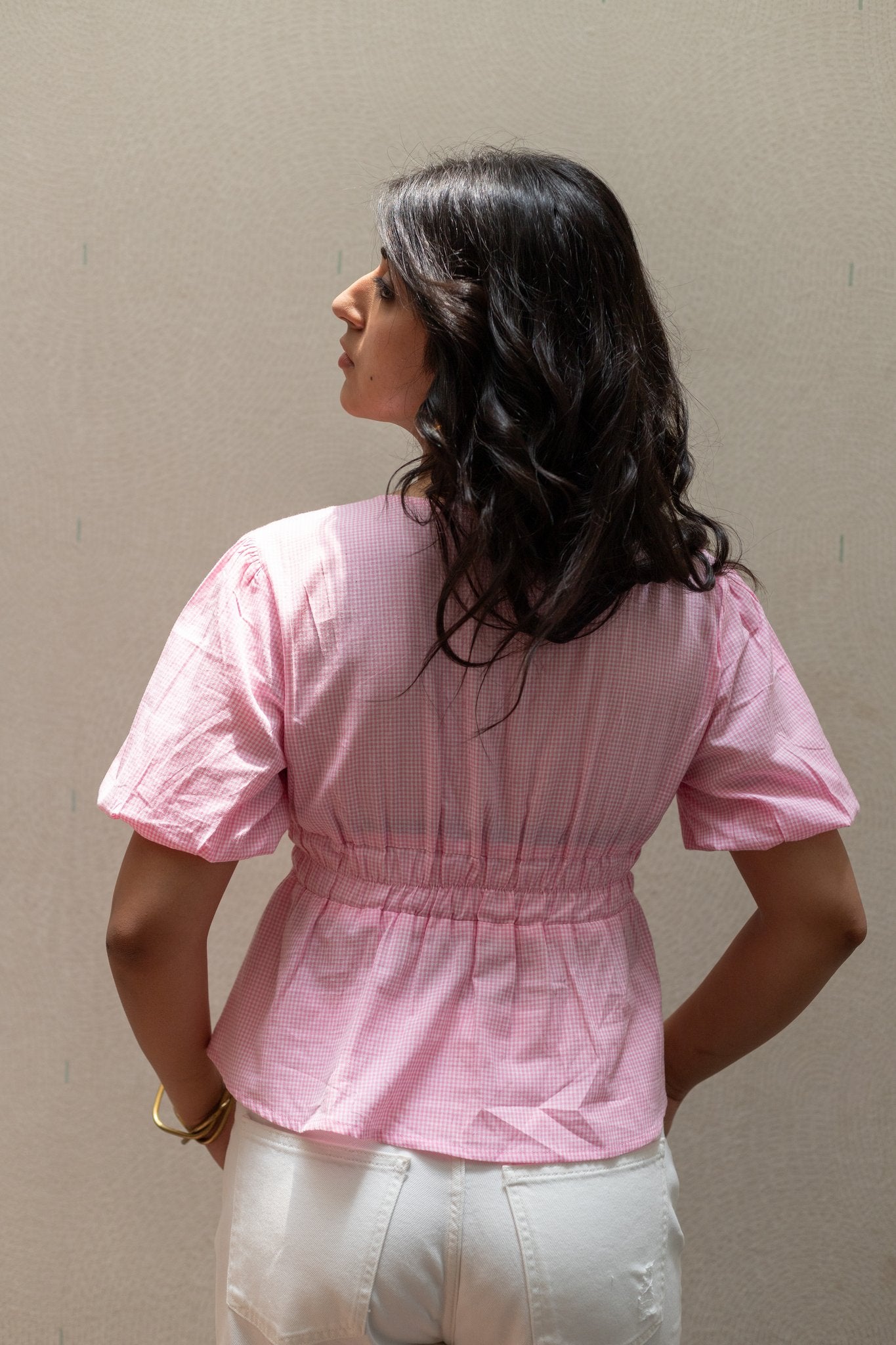 Delulu Gingham Top