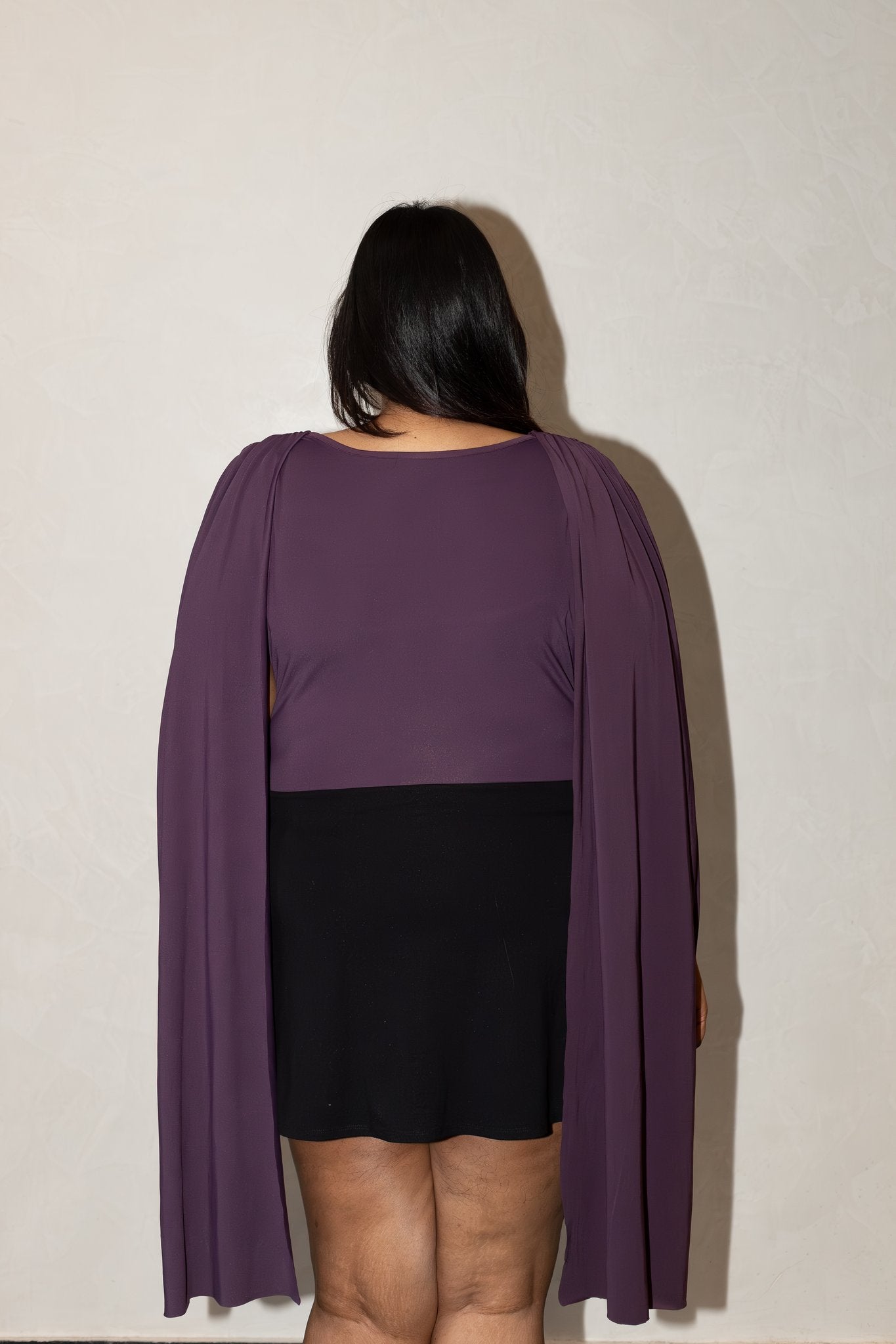 Ate Cape Sleeve Bodysuit