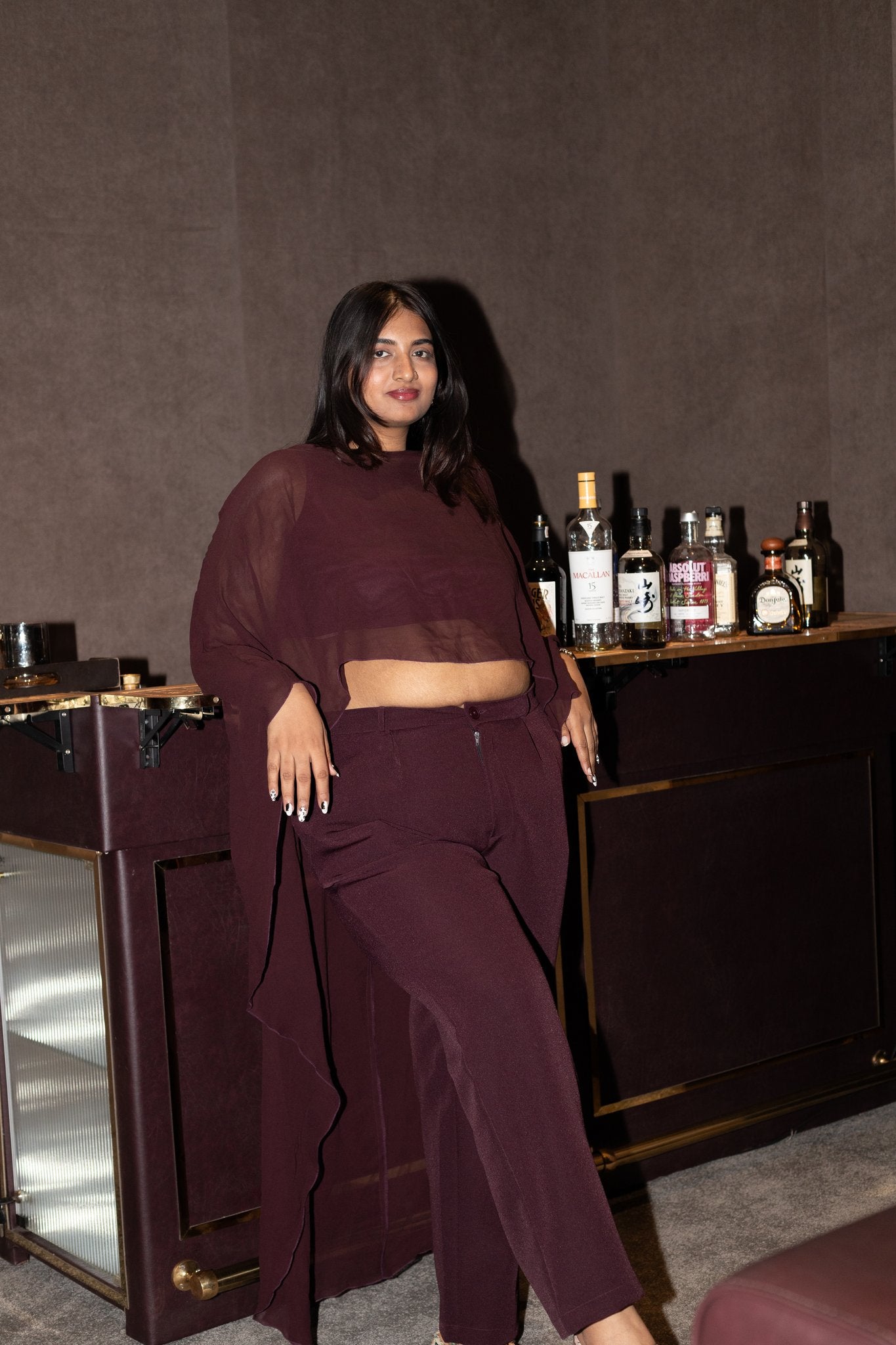 Rizz Cape Set with Trousers