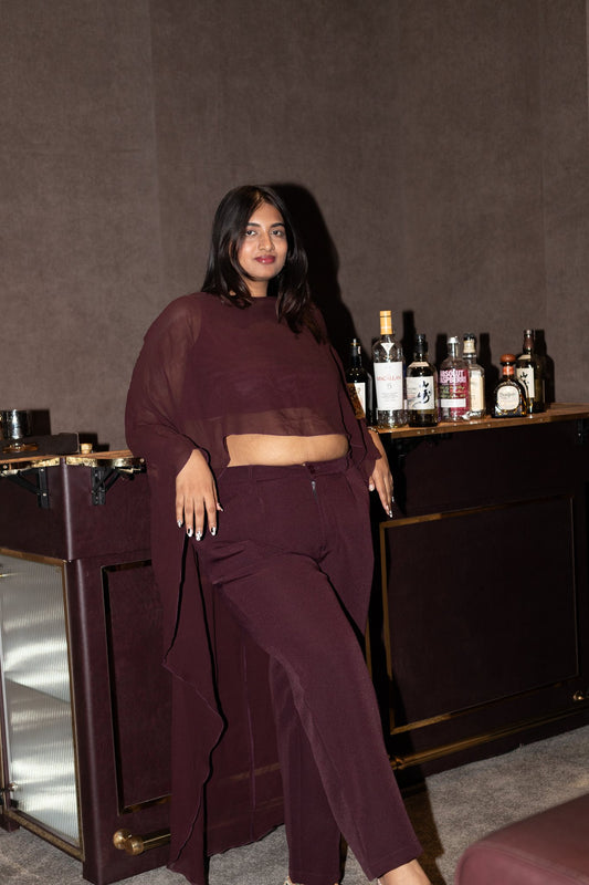 Rizz Cape Set with Trousers