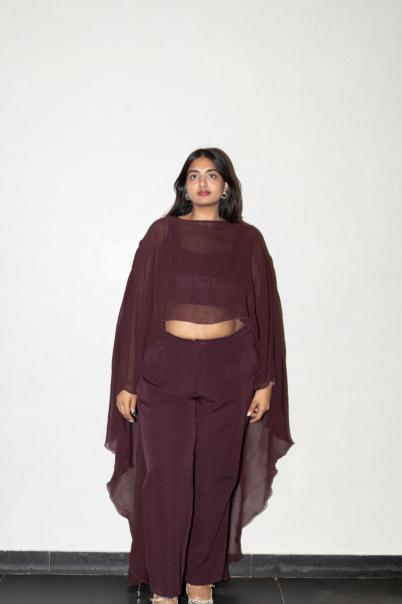 Rizz Cape Set with Trousers