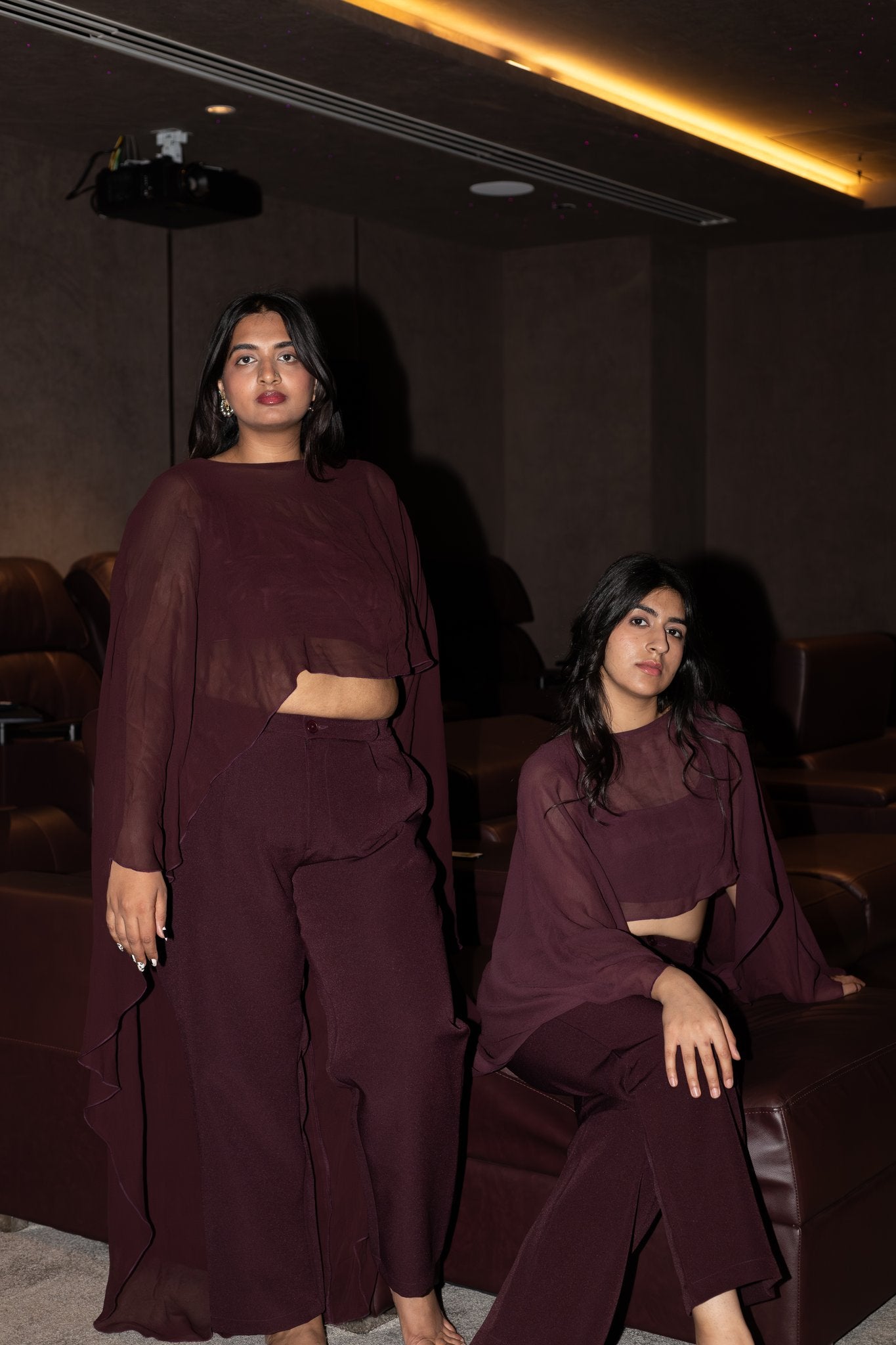 Rizz Cape Set with Trousers