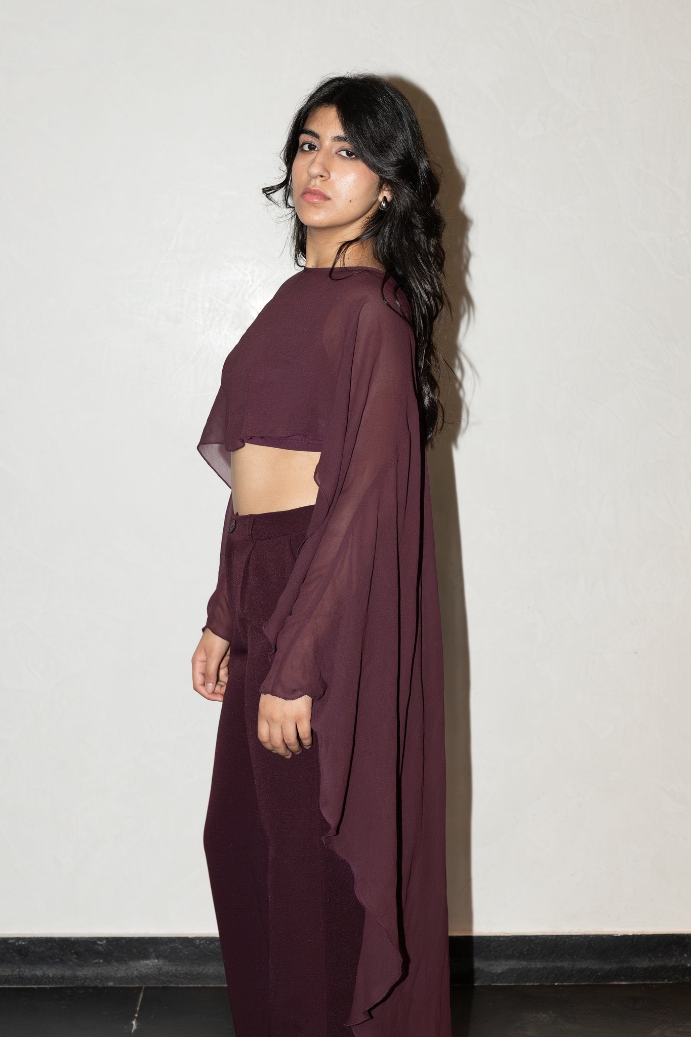 Rizz Cape Set with Trousers