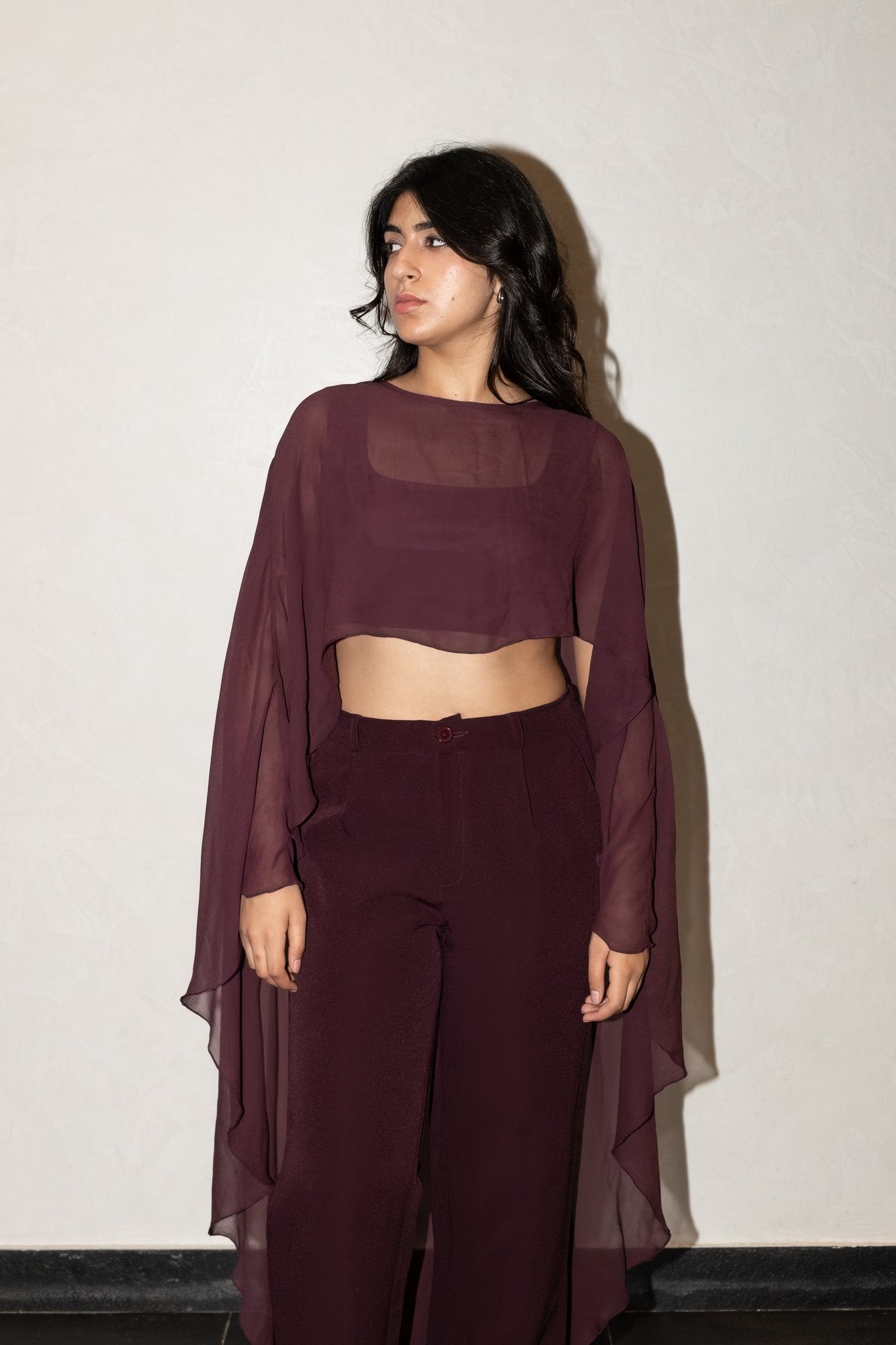 Rizz Cape Set with Trousers